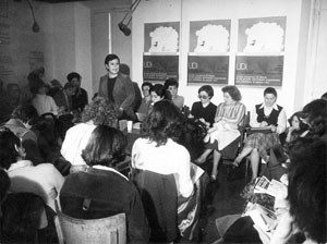 conferenza stampa aborto autodeterminazione Unione donne italiane herstory  femminismo storia gruppi Roma archivia