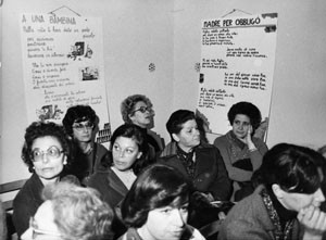 congresso provinciale  Circolo udi unione donne italiane herstory  femminismo luoghi storia gruppi Roma 