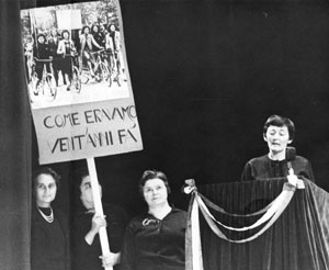 noidonne herstory archivia femminismo luoghi  storia gruppi Roma donna