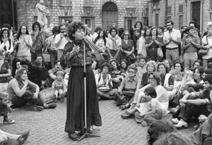 teatro strada decennale  pompeo magno femminismo herstory  luoghi donne gruppi lesbiche Roma archivia