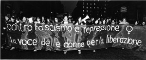 manifestazioni delle donne attentato radiodonna Archivia Herstory femminismo a roma e Lazio 