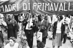 Madri di Primavalle manifestazione herstory  femminismo luoghi donne storia gruppi Roma 