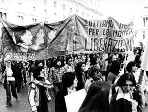 manifestazioni delle donne aborto crac Archivia. Herstory femminismo a roma e Lazio 