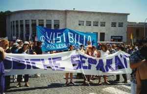 manifestazione delle donne world pride Archivia Herstory femminismo a roma e Lazio 