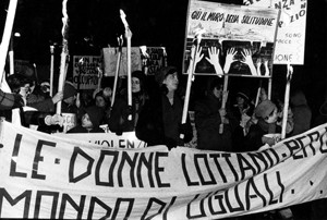 manifestazioni delle donne violenza Archivia. Herstory femminismo a roma e Lazio 