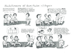 vignetta sara Buon Pastore occupato herstory  femministe lesbiche  luoghi donne storia collettivi manifestazioni gruppi Roma 